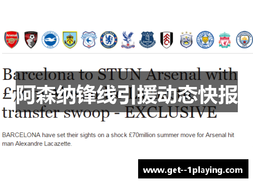 阿森纳锋线引援动态快报